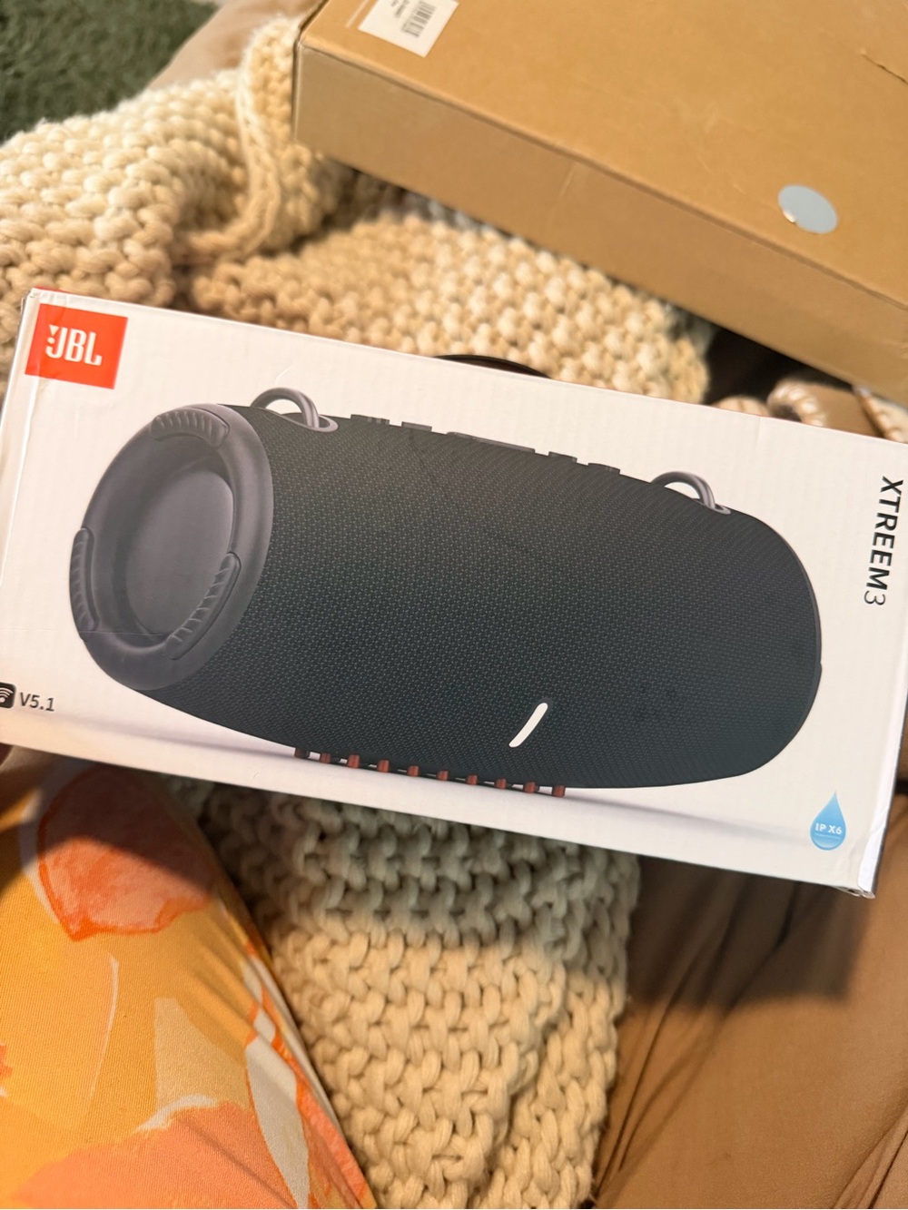 JBL Xtreme 3 Portable Bluetooth Speaker - Black